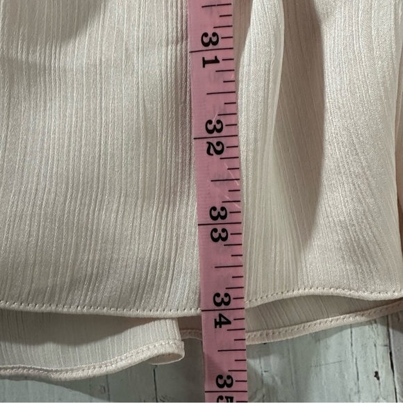 Ted Baker Loueese Puff Sleeve Faux Wrap Mini Dress Size 2 US 4-6 Light Pink - Picture 8 of 13